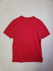 Maxi Milian N Y Men Shirt Large Red Bandana Patchwork Cotton B Short Sleeve T