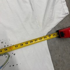 Vintage 90s Ralph Steadman Hunter S Thompson T-shirt Gonzo Tee White Mens XL