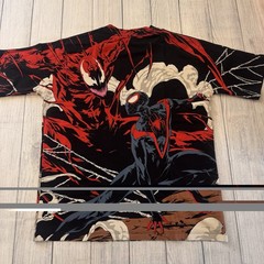 Chronic Images Carnage Reigns Spider-Man Miles Morales Carnage Shirt Large