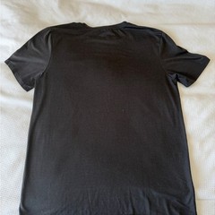 LOT2 Quince Medium Men’s Performance Black and Gray T-Shirt (Flowknit Breeze)