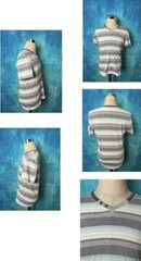Inc International Concepts Men’s Striped Short-Sleeve V-Neck T-Shirt M
