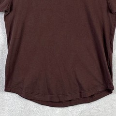 Buck Mason Tshirt Mens M Brown Slub Curve Hem Preppy Classic Huckberry USA