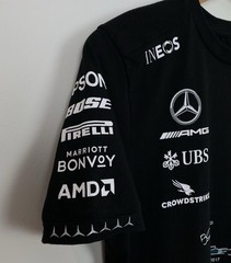 🏎️ Mercedes-Benz AMG Petronas Formula One Team Motorsport Racing T-shirt Black