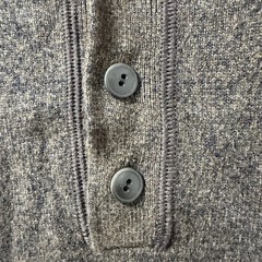 Wallace and Barnes Wool Henley Shirt Men’s Size: Large Brown Long Sleeve Thick
