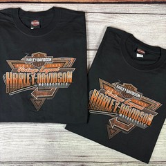 2019 Harley Davidson Motorcycles Vintage Legend 2pc T-shirt Bundle Lot size 4XL