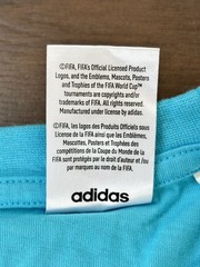 Adidas Argentina FIFA World Cup Qatar 2022 Signed T-Shirt Men’s Large Blue