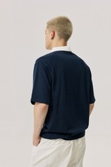 KITH Embroidered Patchwork Polo Shirt Men Summer Cool Casual Top