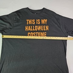 Way to Celebrate Halloween 3XL Men’s Graphic Black Cotton Blend T-Shirt