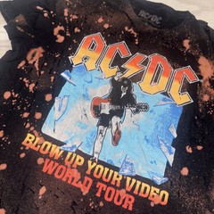 AC/DC Blow Up Your Video Tour T-Shirt- Black – XL