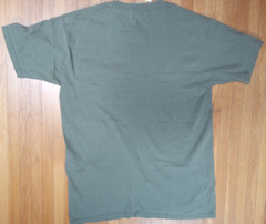 NWT Dolphin Experience Unexso Grand Bahama Island Medium Olive Green T Shirt