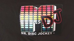 Mr. Disc Jockey LA Light Design t-shirt men sz XL black sound activated