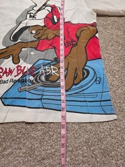 Vintage Y2K Raw Blue ABR Shirt Dj Hip Hop Y2K Skater Baggy Streetwear Mens Large