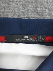 USA 2016 Ryder Cup Polo Shirt Mens XL White Golf RLX Ralph Lauren Stripe