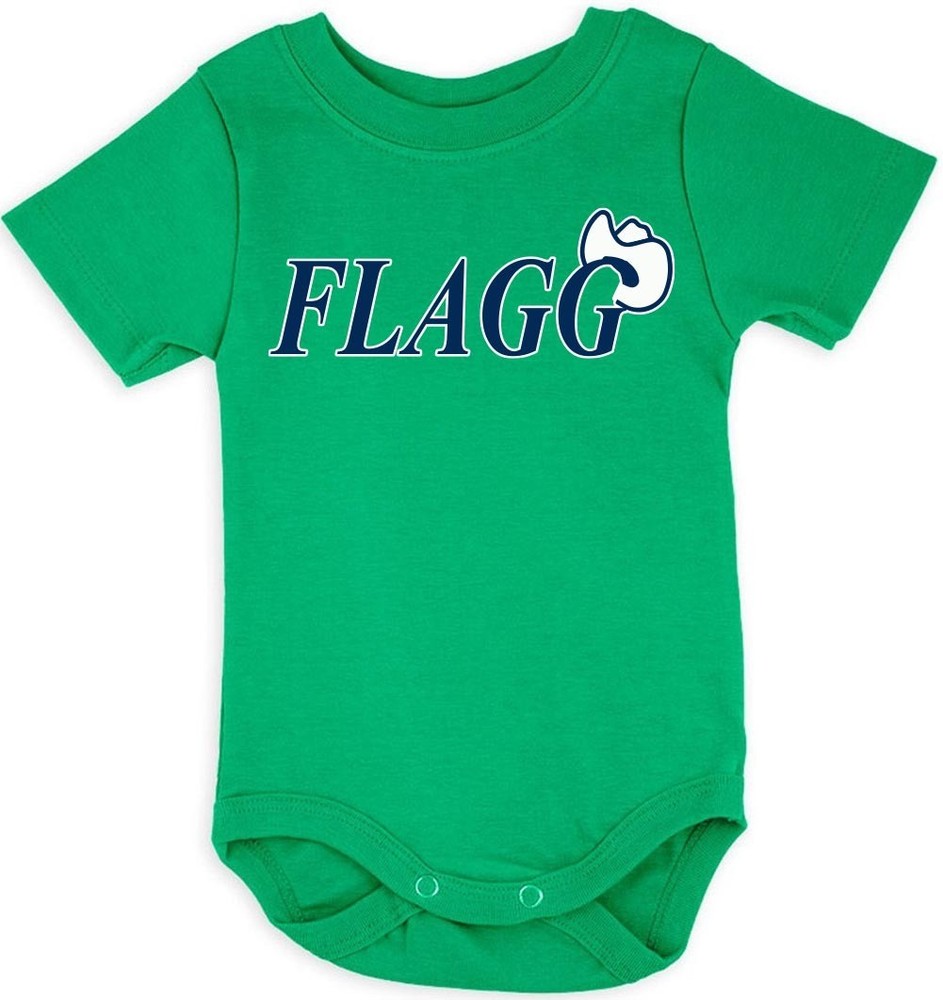 Dallas Flagg Dallas Old School Logo Creeper Romper One Piece BABY