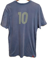 Vintage PUMA Hong Kong PELE BRASIL 10 T-Shirt Size LARGE. Excellent