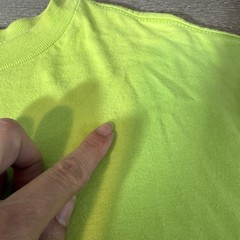 Volcom Stone Zoom Colors 3-D Tee Mens Large Neon Green T-Shirt