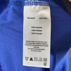 Asics Los Angeles Marathon 40 Years Running T-Shirt Blue Small