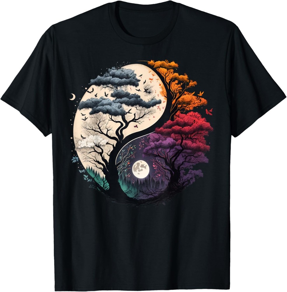 Harmony Feng Shui Taoist Yin Yang Balance symbol Gift Unisex T-Shirt