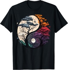 Harmony Feng Shui Taoist Yin Yang Balance symbol Gift Unisex T-Shirt