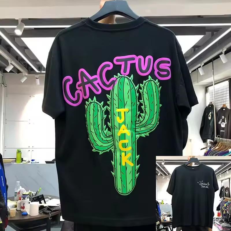 Luxury Cactus Jack Travis Scott T-Shirt Unisex Y2K NEW S-XXXL