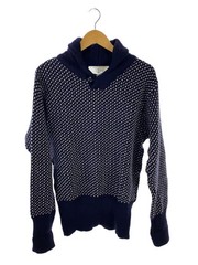 Other Brands: THE NAUTICAL Knit Sweater (Thick) Wool NVY Solid Color