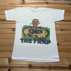 Vintage 1989 The Trap Golf Sports Cartoon Comic Humor Graphic T-Shirt USA Medium