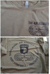 AIR ASSAULT 101 Airborne School SABALAUSKI T-Shirt XL Ft Campbell NEXT LEVEL