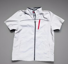 High Quality Japanese Brand Descente Athletic Full Zipper Short Sleeve Jacket M