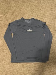 Roark Mathis Run Amok DriRelease L/S Shirt Men’s Medium Grey Active Gym