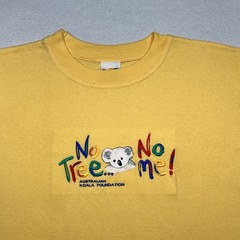 Vintage 90’s Y2K Australia Koala Foundation Embroidered Graphic T-Shirt Cute