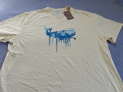 G.H. Bass Shirt , N E. Coast Whale Watching Phase 1E. V Neck XL BRAND NEW