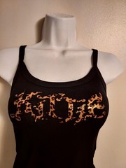 Kittie band Tank top Leapord kittie shirt kittie cropped Top Tank kittie Xs_2x
