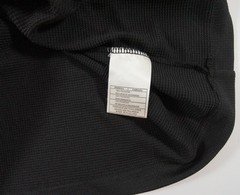 Nike Golf Shirt Mens Medium Black Sphere Dry Workout Training Activewear Swoosh
