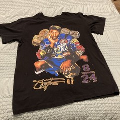 Medium Unbranded Kobe Bryant Championship Rings Black Shirt