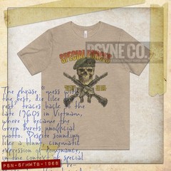 Special Forces: Mess With the Best, Die Like the Rest 1968 Vintage Men’s T-Shirt