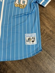 Bluey Baseball Jersey Mens Medium # Kids Cartoon Party Shirt Bluey And Bingo