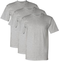 US Army Solid Color T-Shirts Made in USA 100% Cotton Heavyweight Shirts 3 Pack