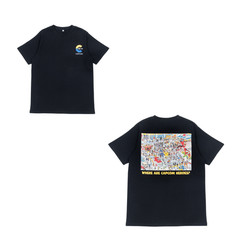 Capcom Creators Label T Shirt Black Where Are Capcom Heroes? Free Size Japan