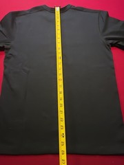 BRONSON MFG Henley T Shirt Men’s Large Black Long Sleeve Heavyweight Casual EUC