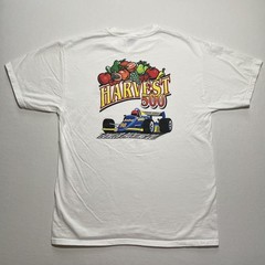 Vintage Indy Car Race Shirt Mens Large SamSons Racing Harvest 500 1998 90s