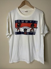 Vintage Bahamas Tommy Shirt Mens Sz 2XL Humor Parody Island Art Tee 90s