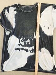 Vintage Teenage Millionaire Jesus Peace Sz XL Extreme Burnout See through Tshirt