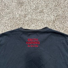 Keith Haring x Shoe Palace Short Sleeve Black T Shirt Tee Shirt Men’s XL Heart