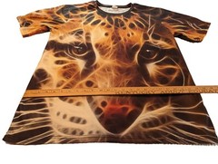 Crazy Cat Shirt 3D Print Mens Unisex XL Unique Tiger King House Big Cat Cougar