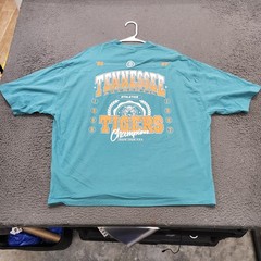 ASOS DESIGN Shirt Mens Medium Green Tennessee Tigers Graphic Tee College Relaxed