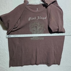 Vintage 2005 Anthill Rockware Pink Floyd Millennium Brown Thermal Shirt Mens XXL