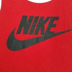 Nike Sportswear Ace Logo Tank Top Adult Small Retro Red Swoosh Casual Active