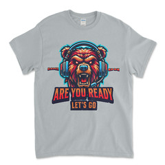 Custom T-Shirt Are You Ready! / Unisex Soft Style T-Shirts, Gildan Heavy- Cotton