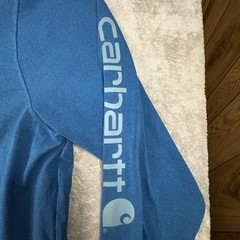 Carhartt Men’s 4XL Royal Blue Original Fit Logo Sleeve LS T Shirt K231 SEE DESCR