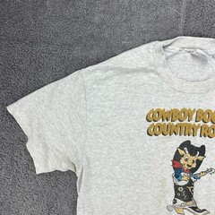 Vintage Fair T-Shirt Adult Large Cowboy Boots Country Roots Antelope Valley Mens